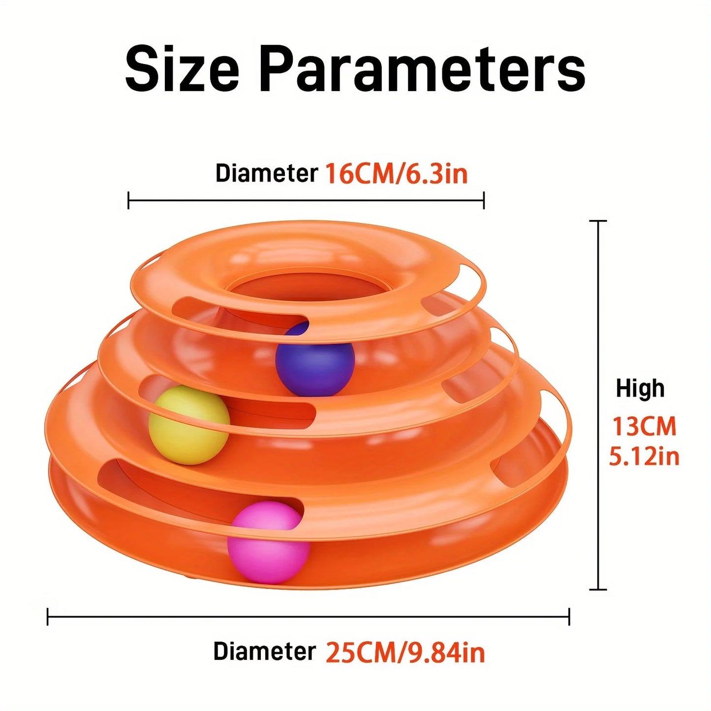 Cat Four Layer Turntable Toy
