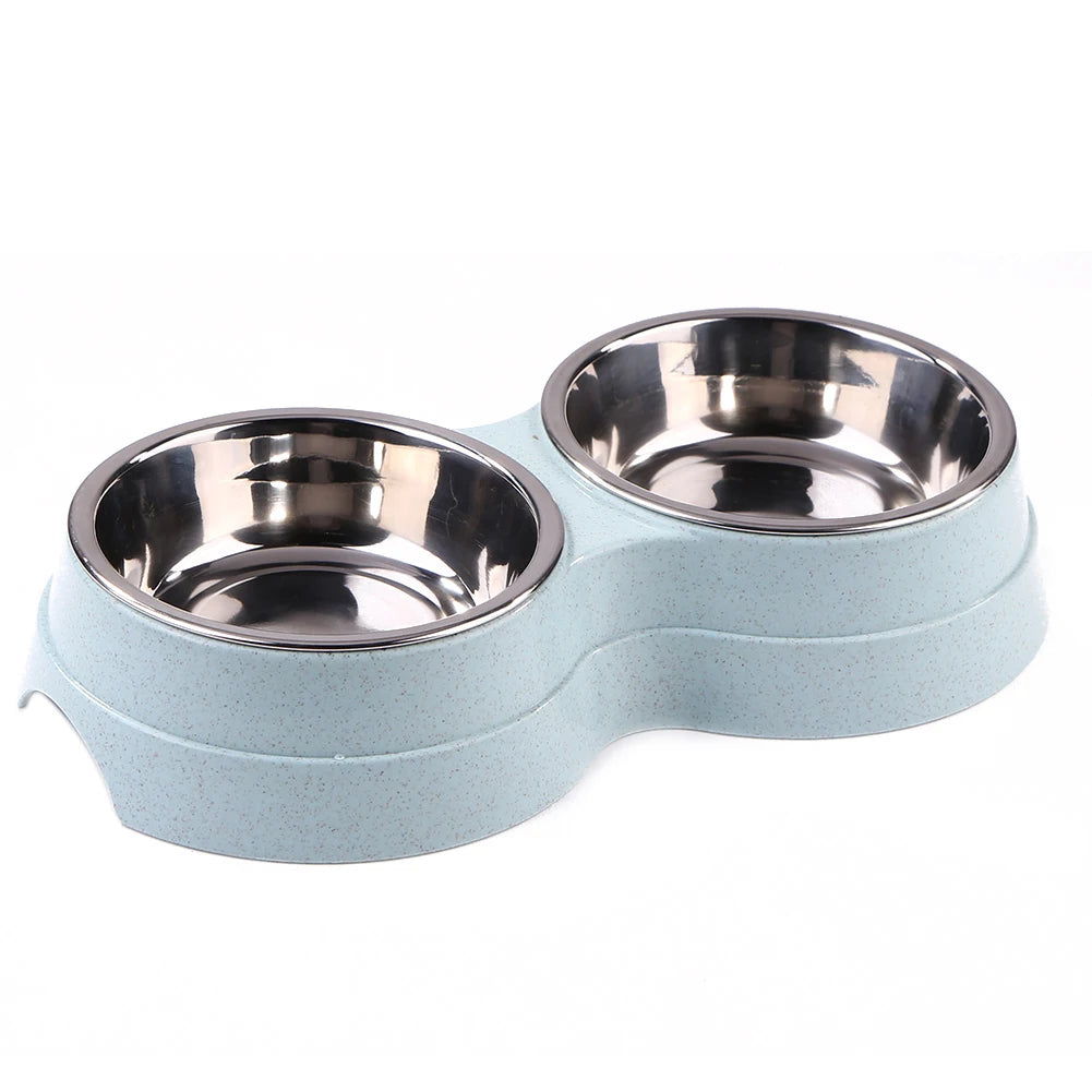 Double Pet Bowls