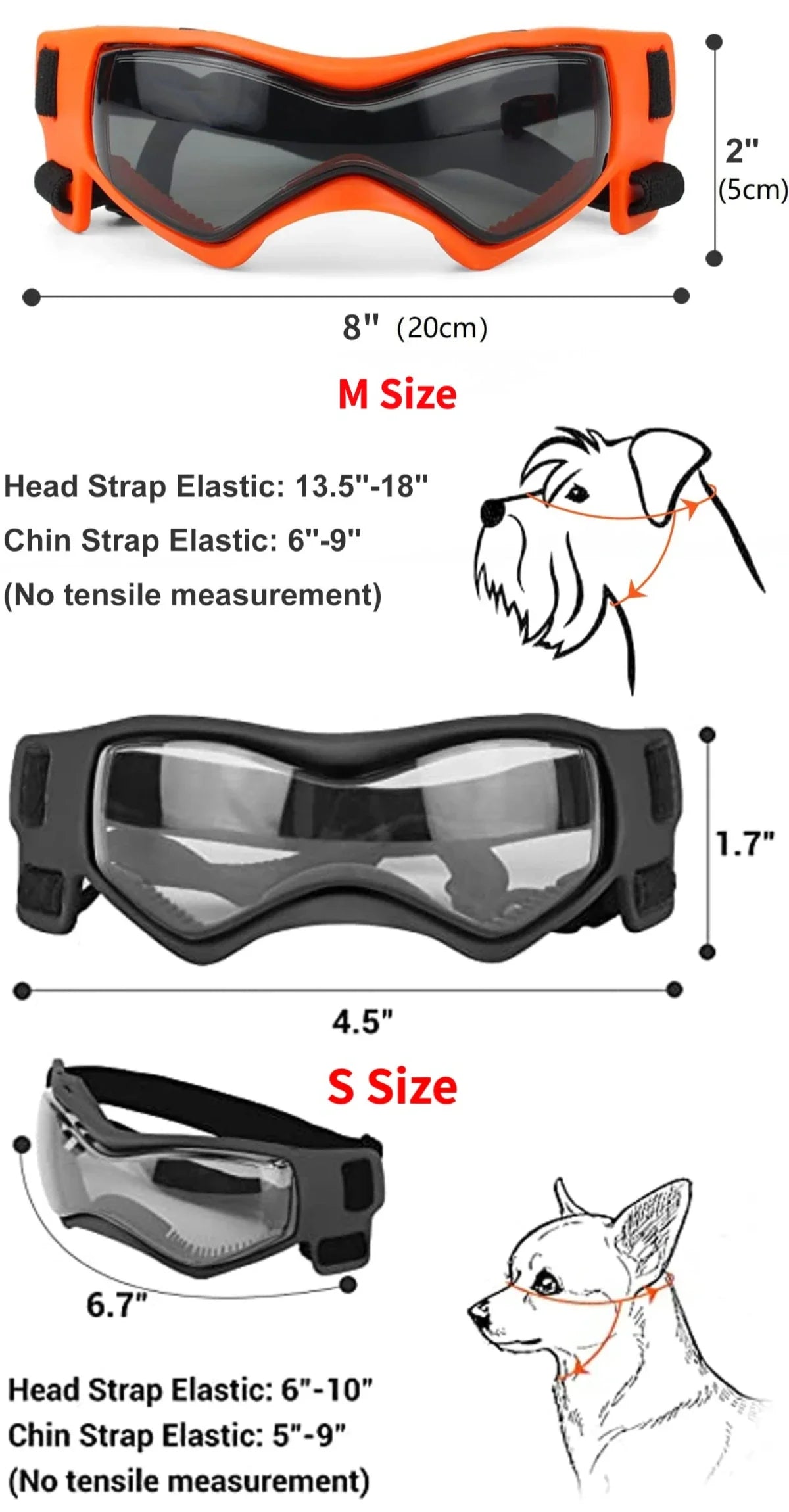 Small Breed Dog Goggles
