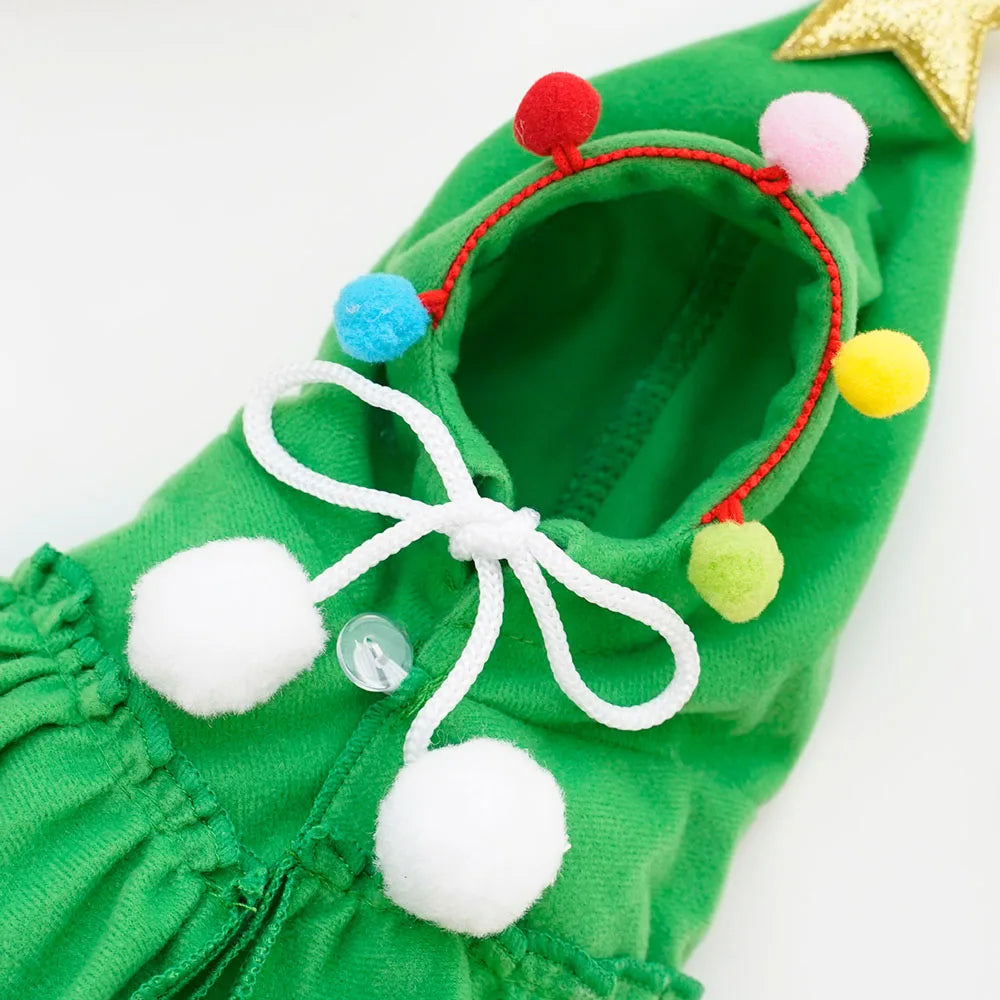 Christmas Cat Cloak Costume
