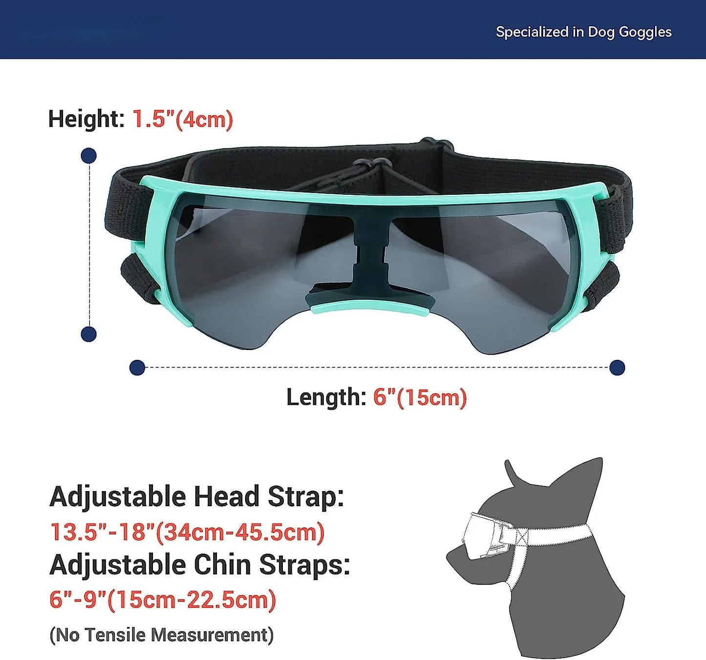 Small Breed Dog Goggles