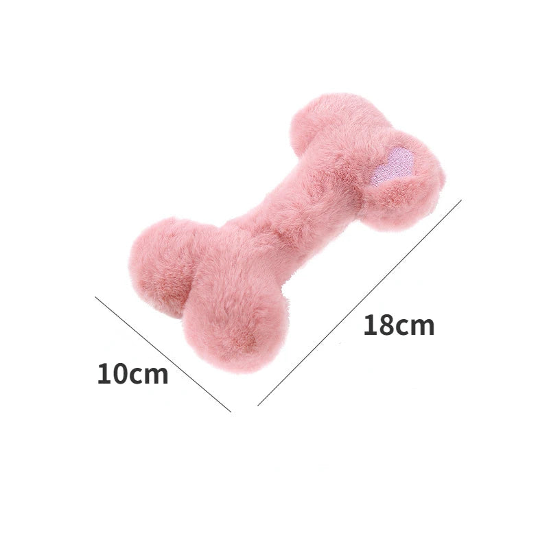 Bone Design Pet Plush Toy
