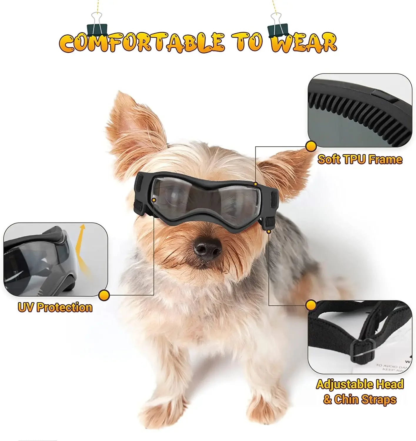 Small Breed Dog Goggles