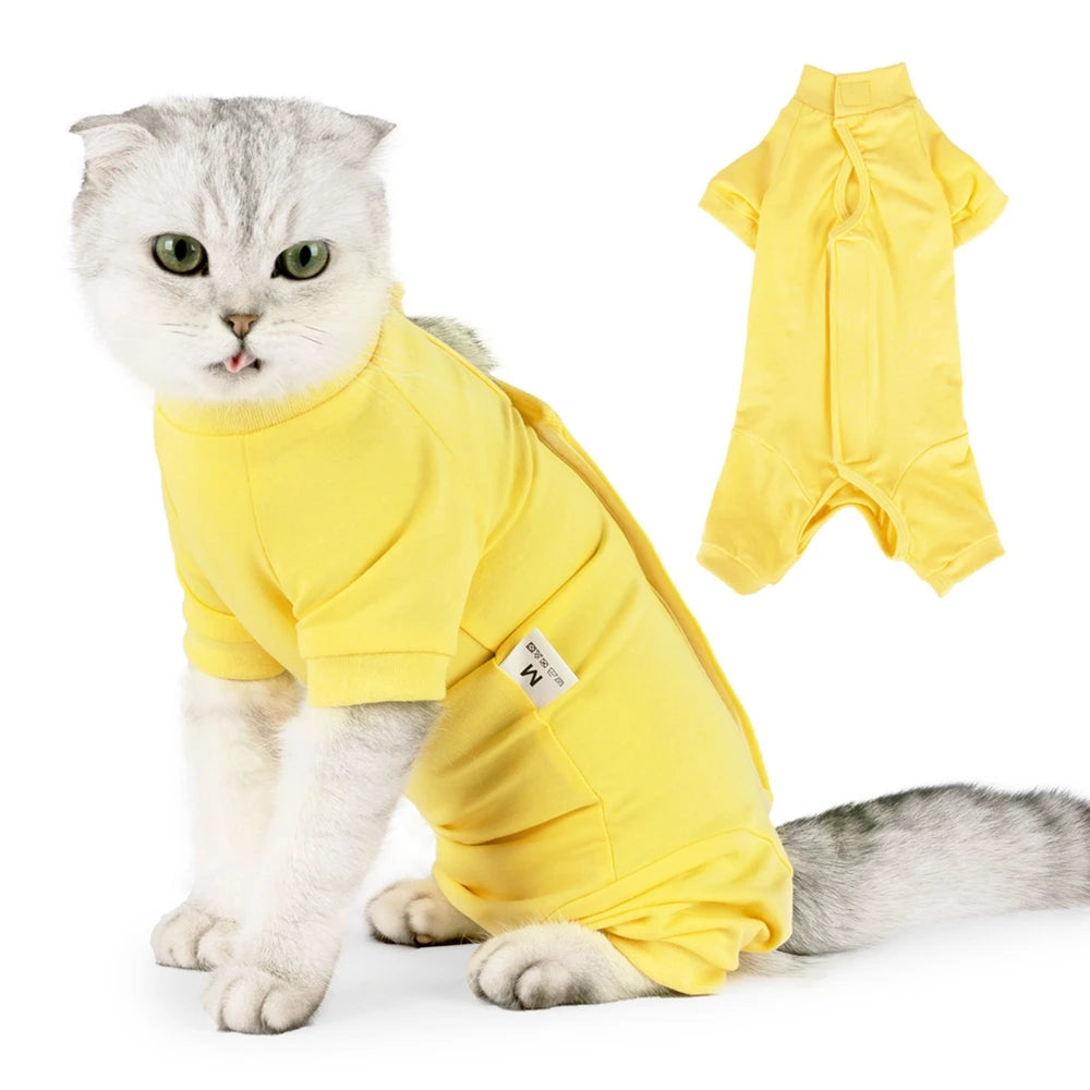 Breathable Anti-licking Cat Wear