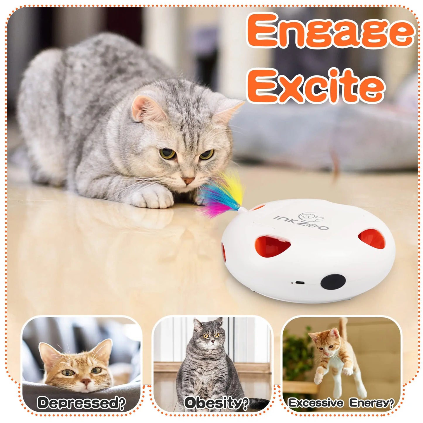 Smart Interactive Kitten Toy