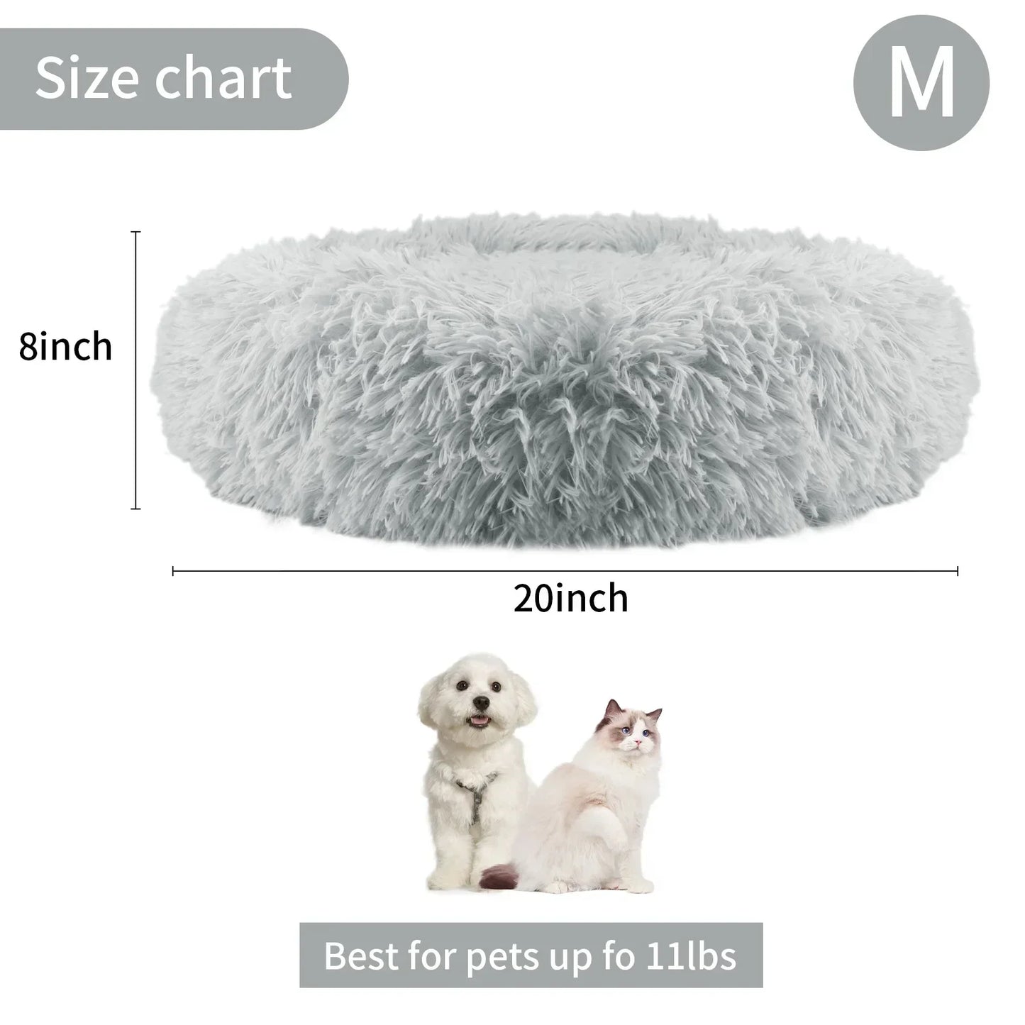 50cm Round Pet Bed