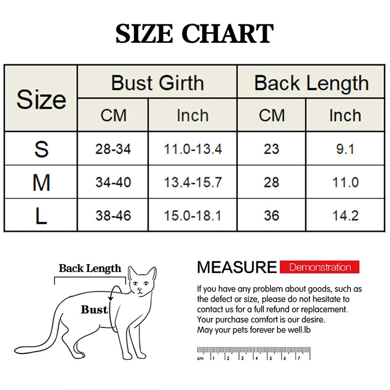 Cat Weaning Suit