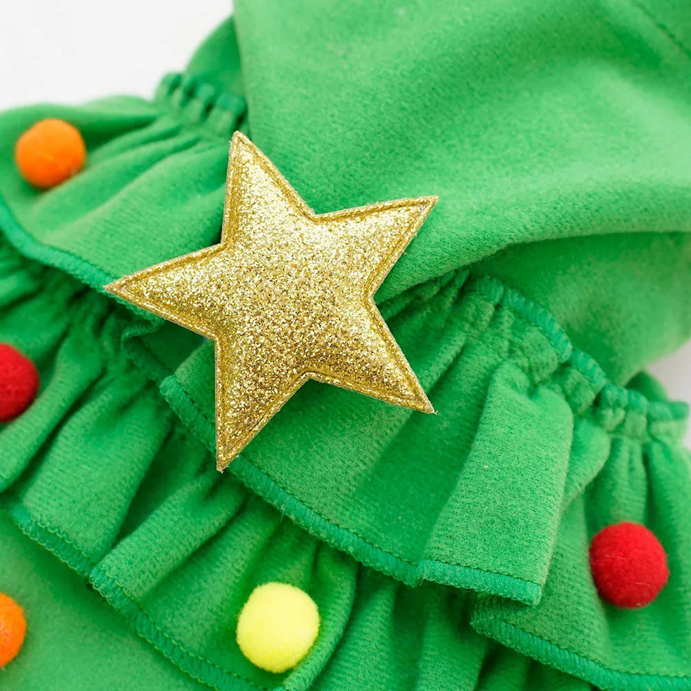 Christmas Cat Cloak Costume