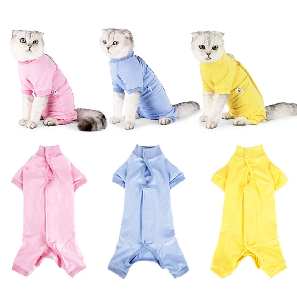 Breathable Anti-licking Cat Wear