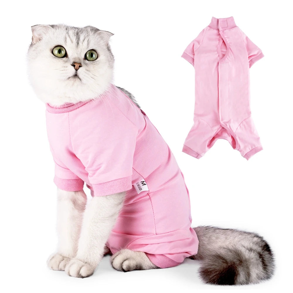 Breathable Anti-licking Cat Wear