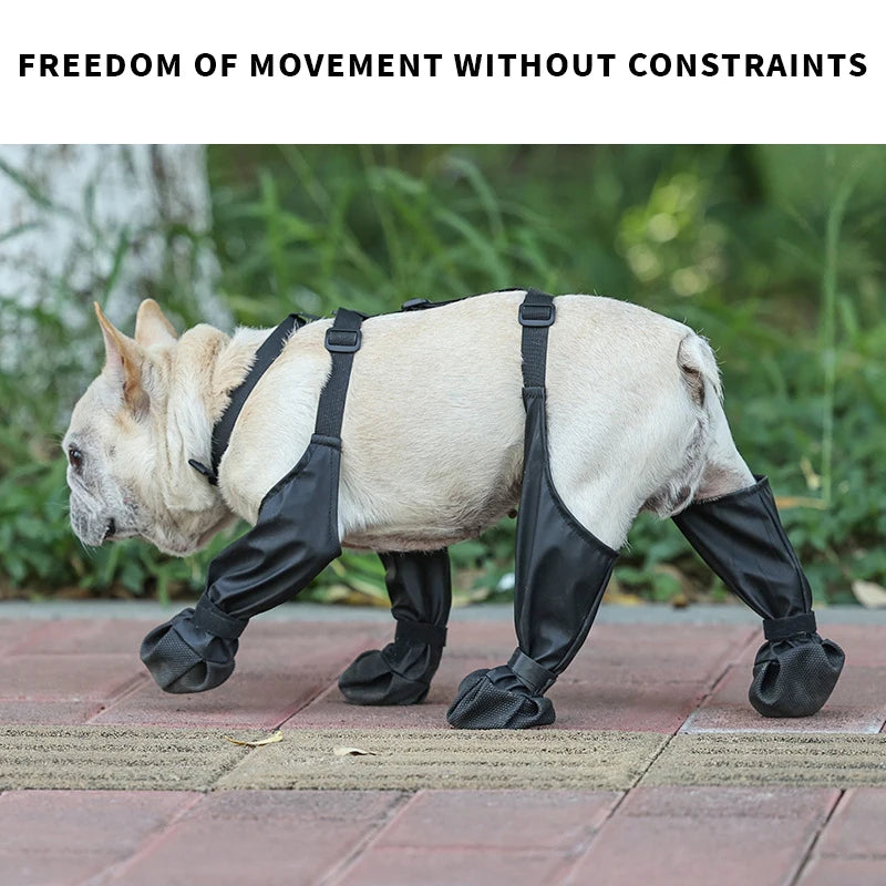 Waterproof Adjustable Dog Boots
