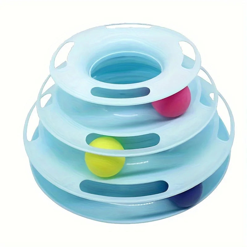 Cat Four Layer Turntable Toy