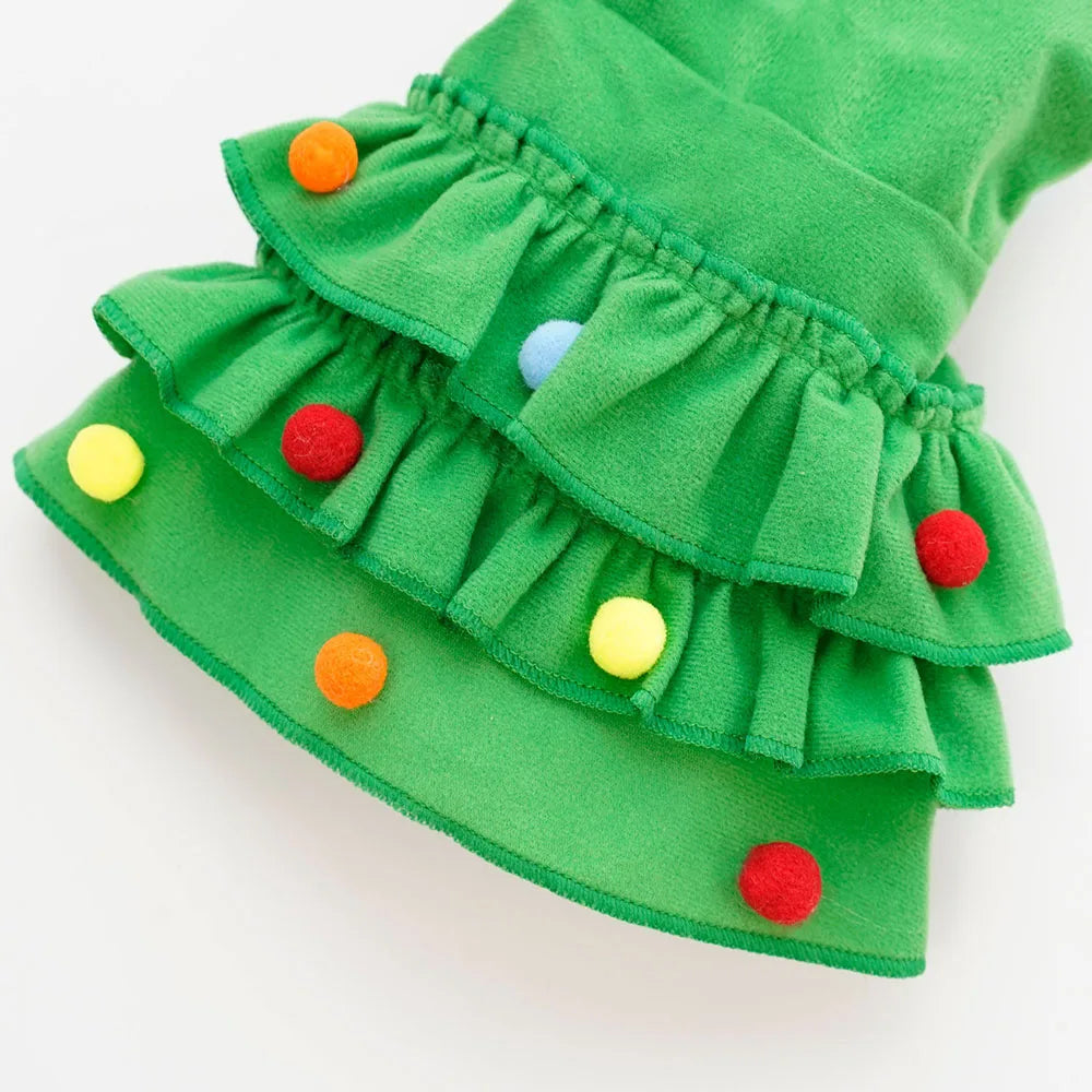 Christmas Cat Cloak Costume