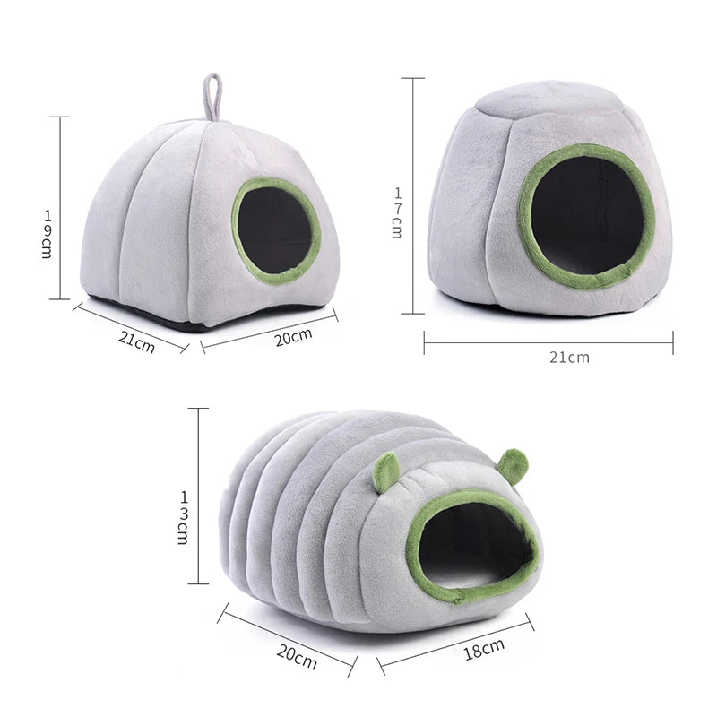 Surrunme Pet Cave Hamster Bed