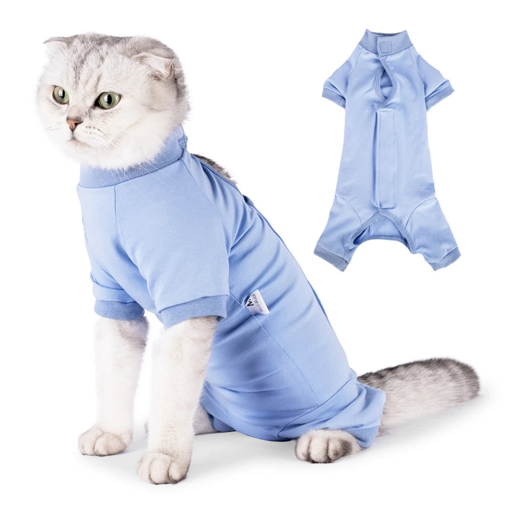 Breathable Anti-licking Cat Wear