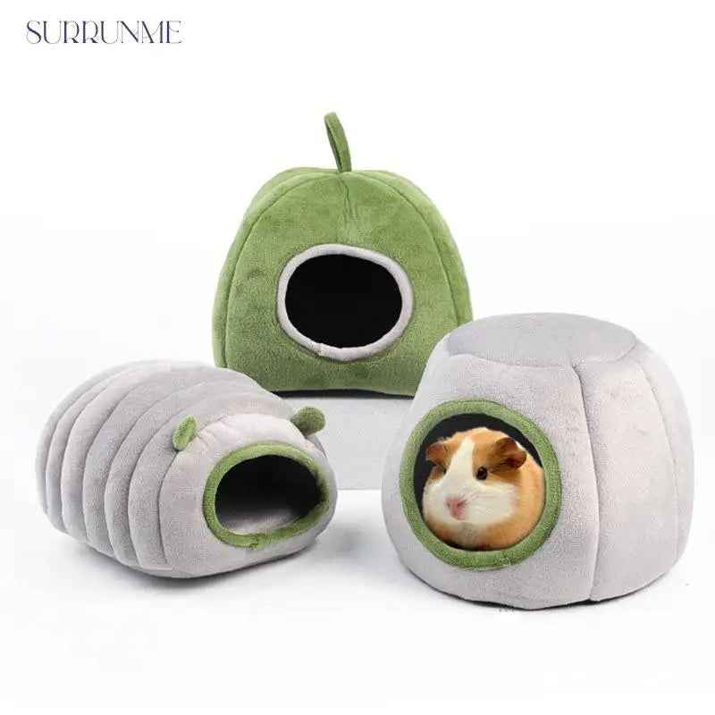 Surrunme Pet Cave Hamster Bed