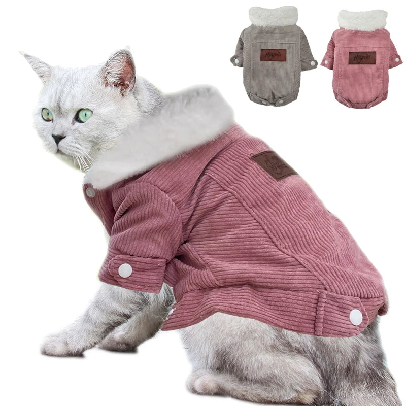 Winter Pet Cat Jacket